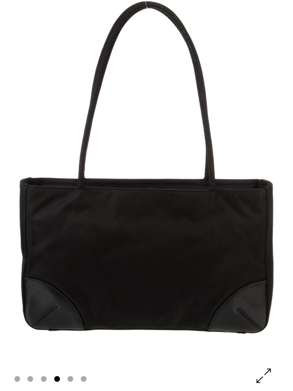 Prada Black Tessuto Nylon Shoulder Bag - Picture 11 of 12
